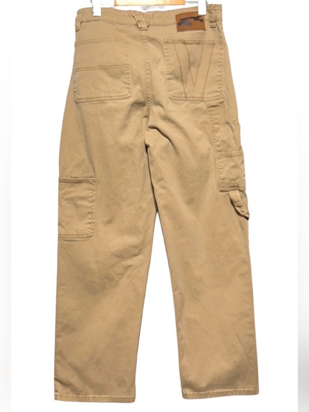Y2K VISION STREET WEAR Carpenter Cargo Skate Grunge Workwear Pants - Picture 2 of 6